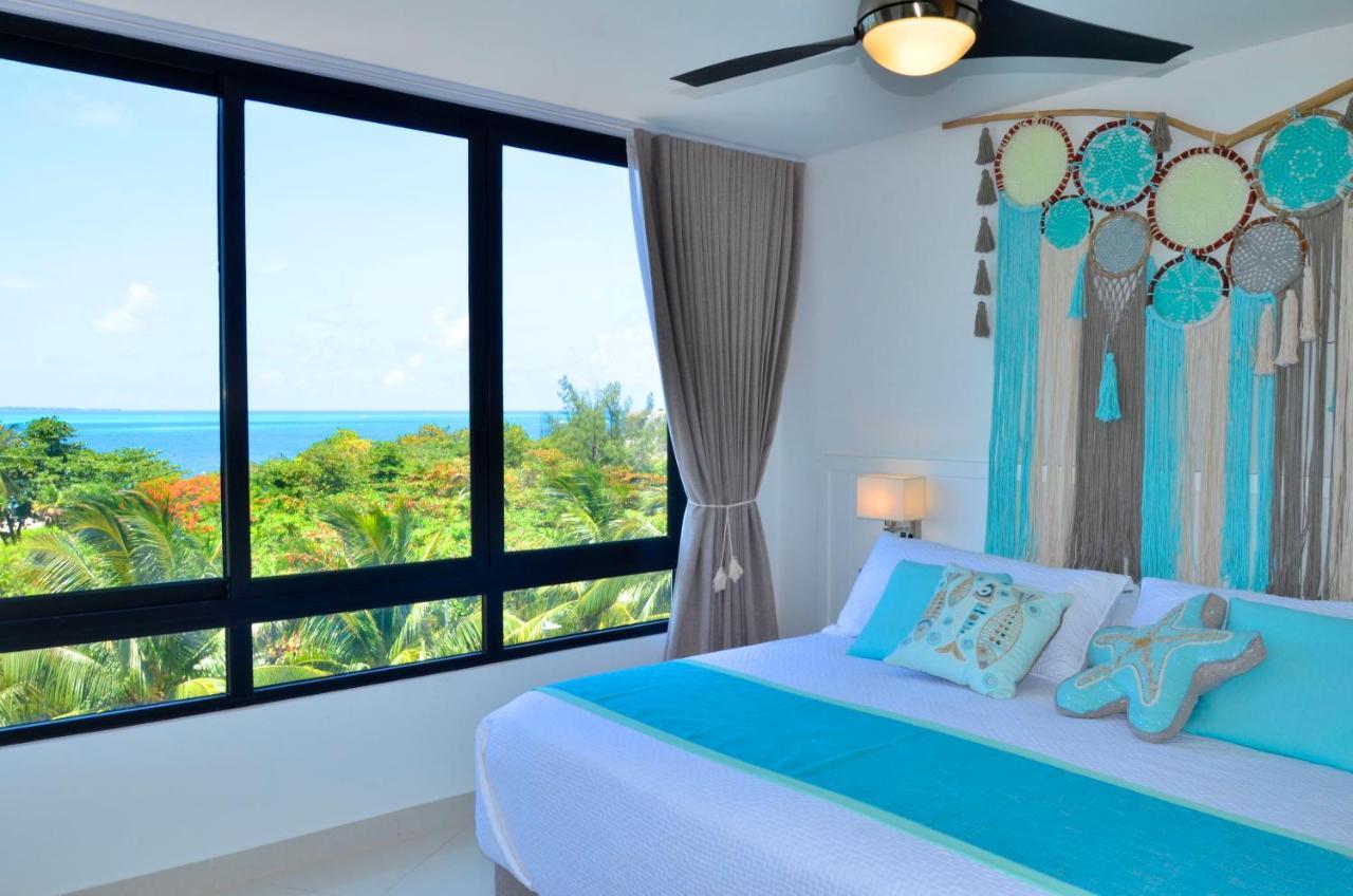 Tahk Sea View Apartment Cancun Bagian luar foto
