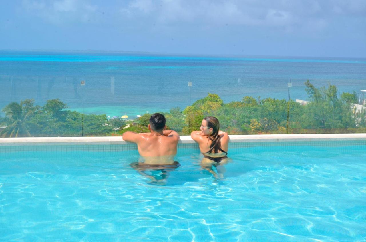 Tahk Sea View Apartment Cancun Bagian luar foto
