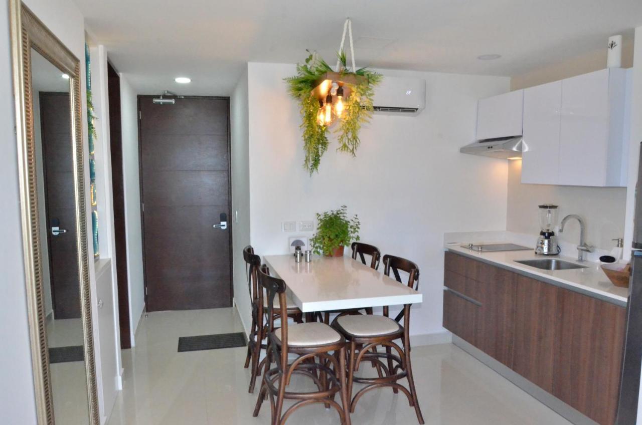 Tahk Sea View Apartment Cancun Bagian luar foto