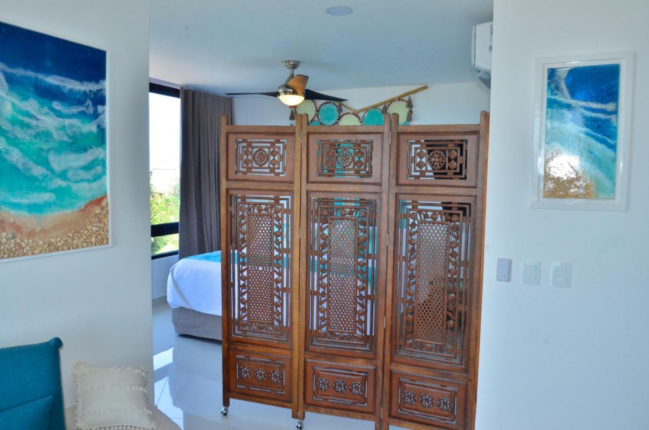 Tahk Sea View Apartment Cancun Bagian luar foto
