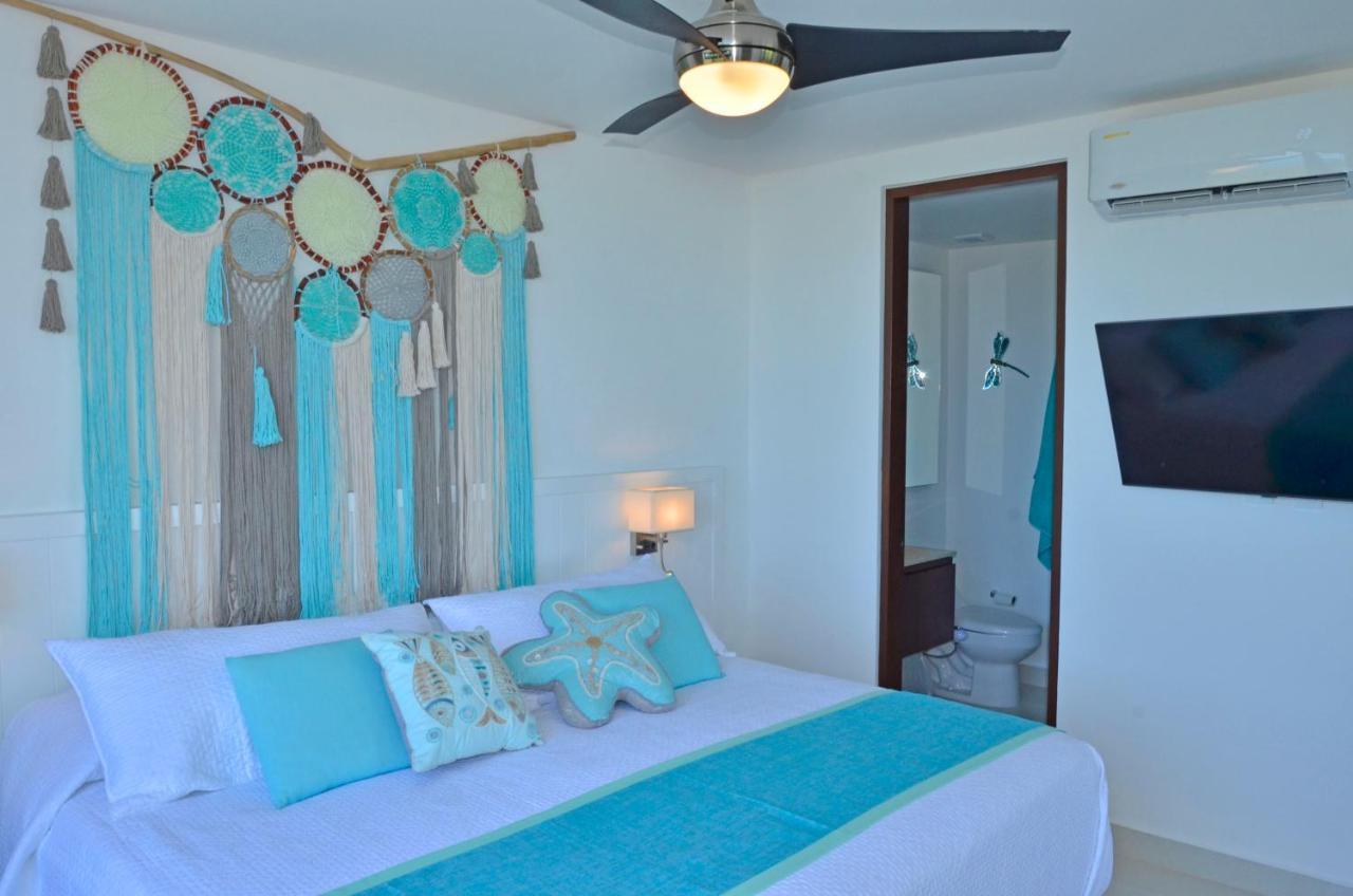 Tahk Sea View Apartment Cancun Bagian luar foto